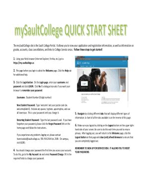 mysaultcollege portal.